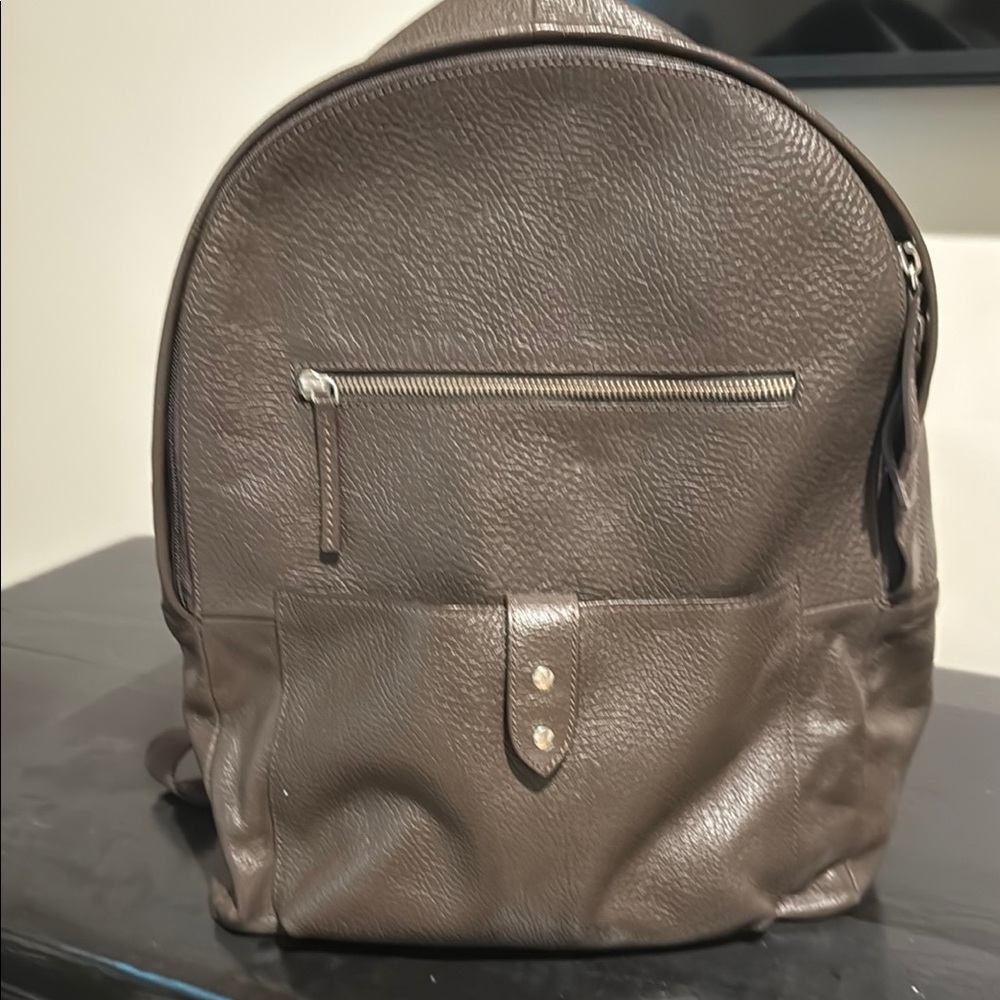 Cole Haan Brown Leather Backpack